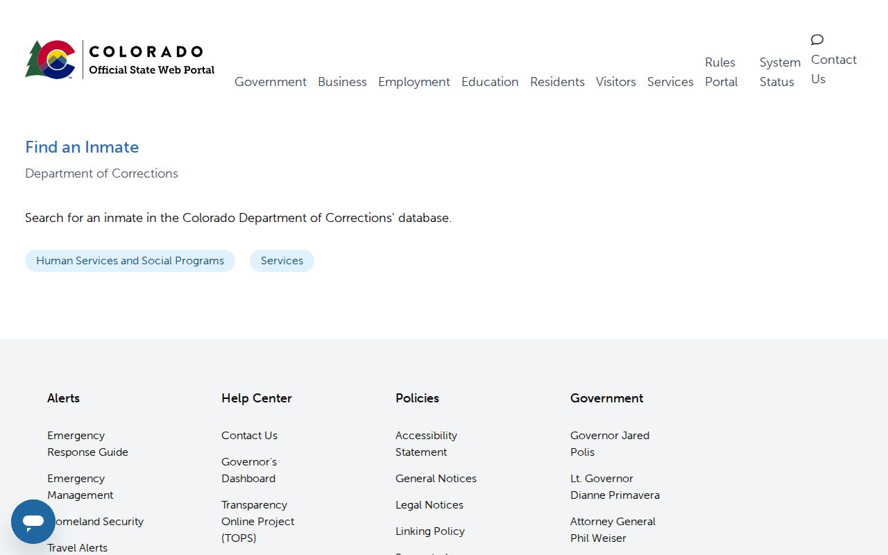 San Juan County arrest records and Colorado state inmate locator